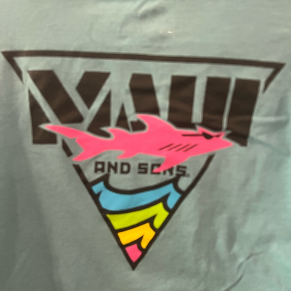 Maui and Sons teal long sleeve T-shirt